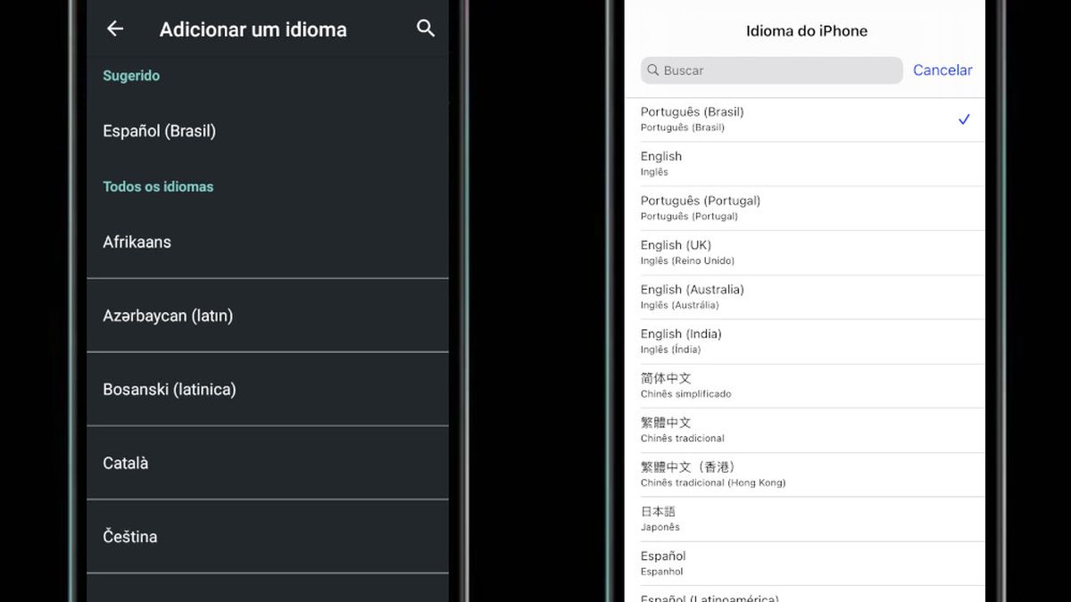 Català Idioma de l'iPhone