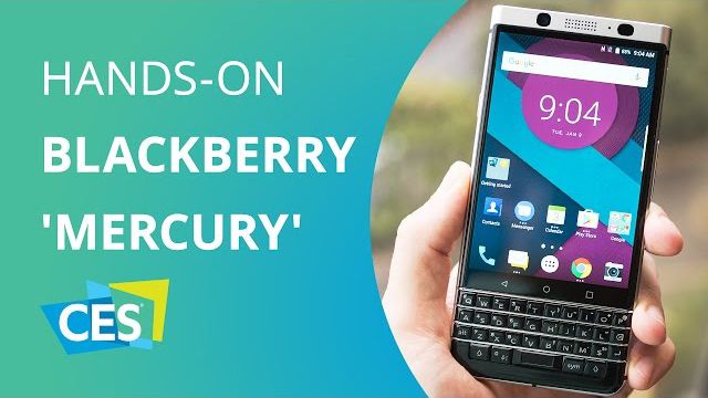 A volta da Blackberry com o projeto Mercury [Hands-on CES 2017]