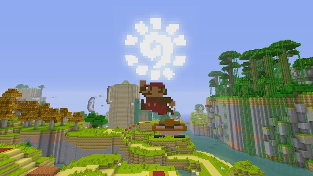 Minecraft ganha pacote com itens Super Mario no Wii U - NerdBunker