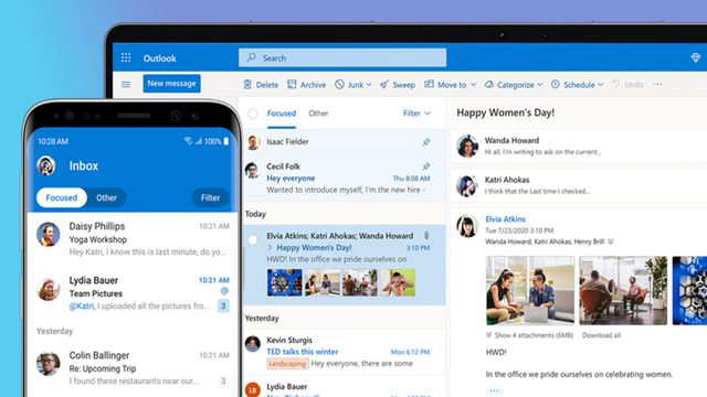 Outlook.com agora pode ser definido como cliente de e-mails padrão no seu PC