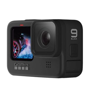 Câmera GoPro HERO 9 Black à Prova D'água com LCD Frontal Vídeo em 5K Foto de 20 MP Transmissão Ao Vivo em 1080p Webcam Hypersmooth 3.0