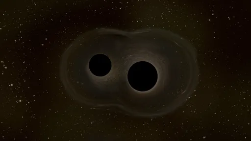 Ondas gravitacionais podem revelar formato de buracos negros após colidirem
