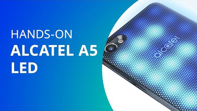 Alcatel A5 LED [Unboxing] - Canaltech