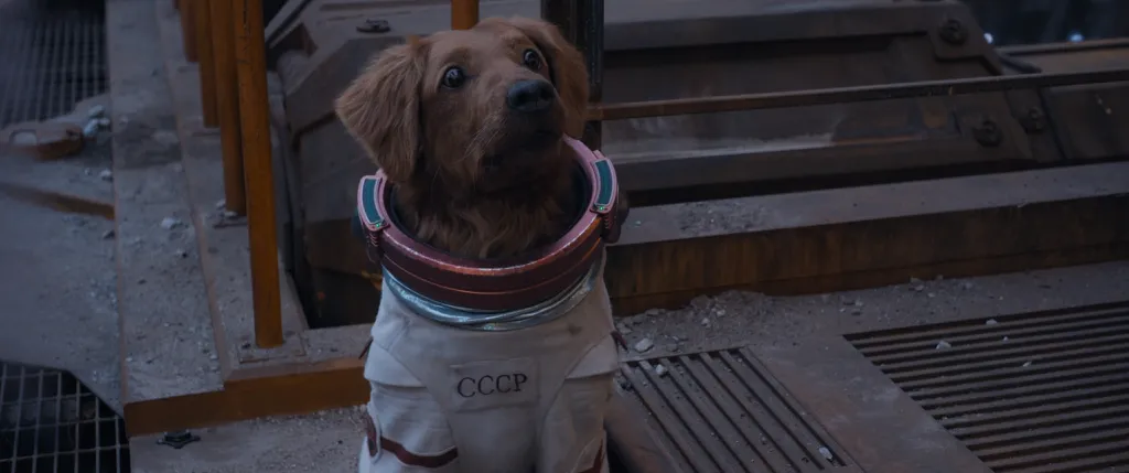 O cachorro comunista telepático avisa que tem spoilers pesados adiante! (Imagem: Divulgação/Marvel Studios)
