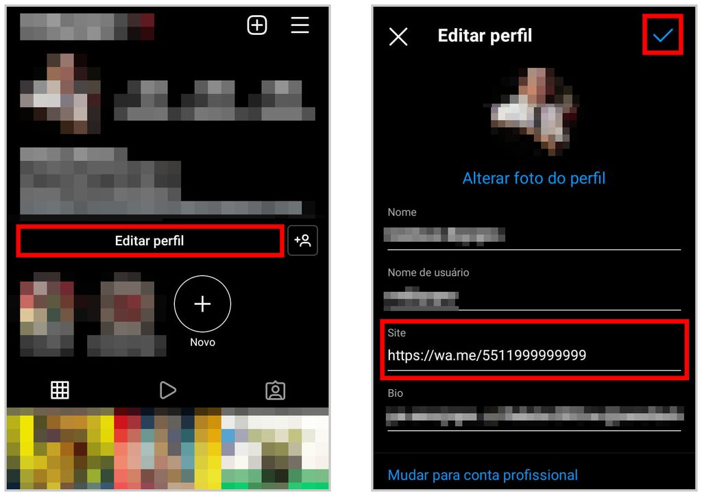 Como Colocar O Link Do WhatsApp No Perfil Do Instagram Canaltech