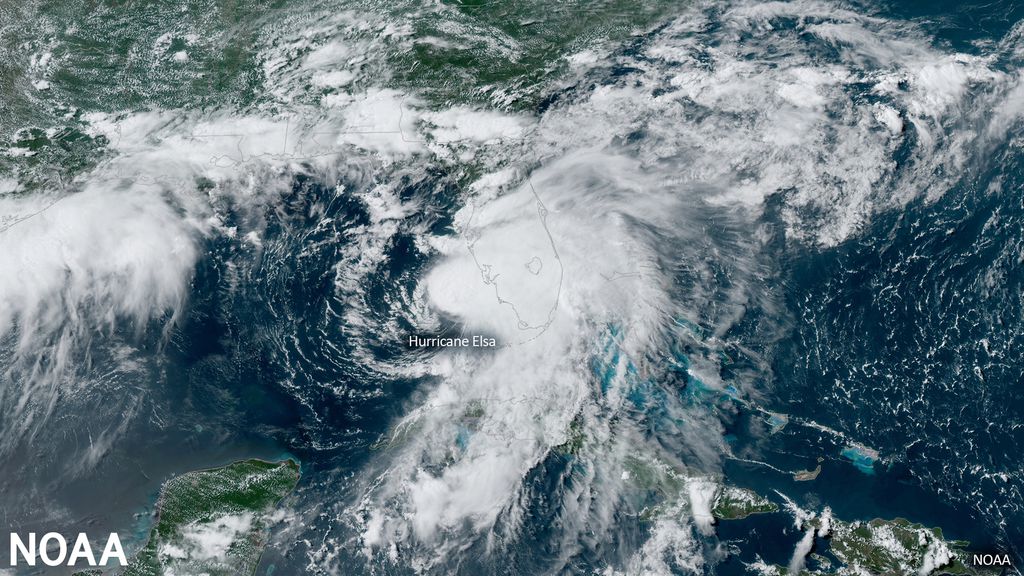 Entender a tendência de comportamento dos furacões é fundamental para mitigar os danos que estes poderosos fenômenos podem provocar em terra (Imagem: Reprodução/NOAA)