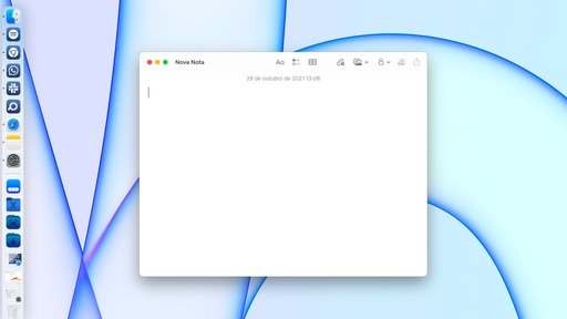 Como criar uma nota rápida no Mac