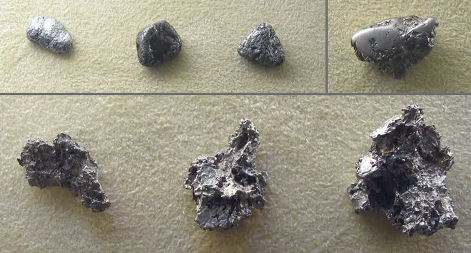 O quilo da platina, metal que a AstroForge quer obter de asteroides, custa dezenas de milhares de dólares (Imagem: Domínio Público)