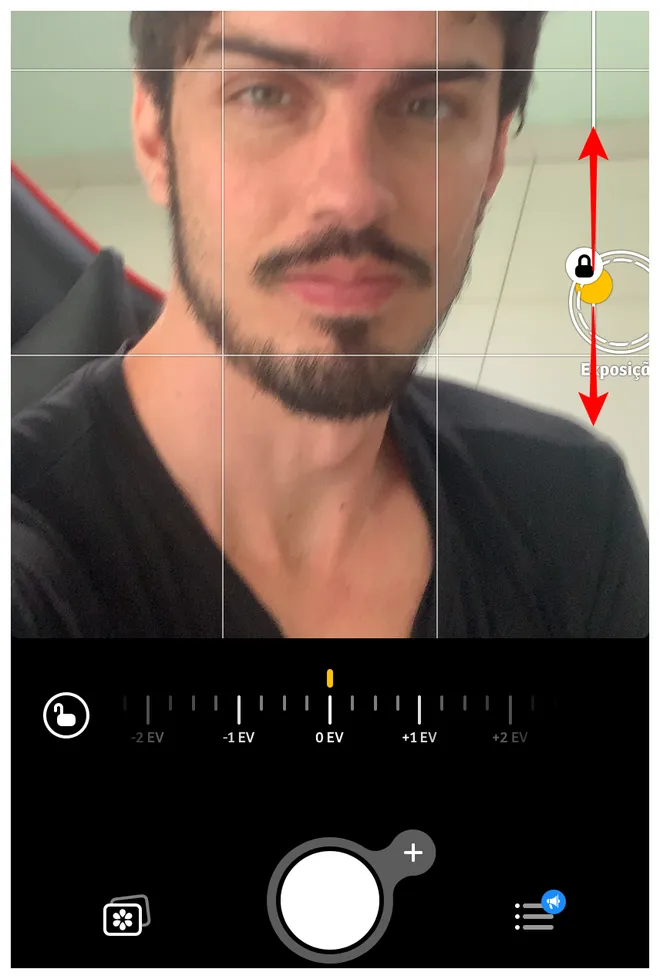 Aplique efeito de zoom no controlador do app Câmera+ (Captura de tela: Thiago Furquim/Canaltech)