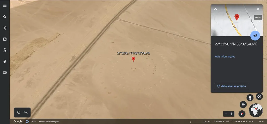 7 lugares estranhos no Google Earth