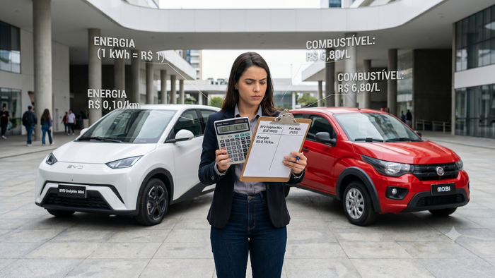 Carro elétrico gasta menos que o a combustão? Fizemos as contas