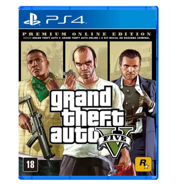 Grand Theft Auto V - Premium Online Edition - Playstation 4 | APP