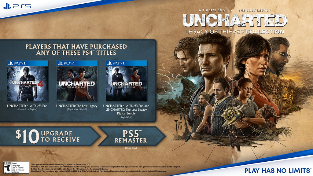 Coleção de Uncharted no PS5 é ótima, mas não impressiona - Canaltech
