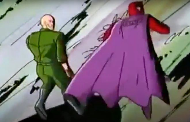 O Professor Xavier até corria na Terra Selvagem! (Imagem: Reprodução/Fox Animation)