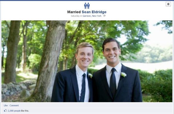 Casamento Gay no Facebook