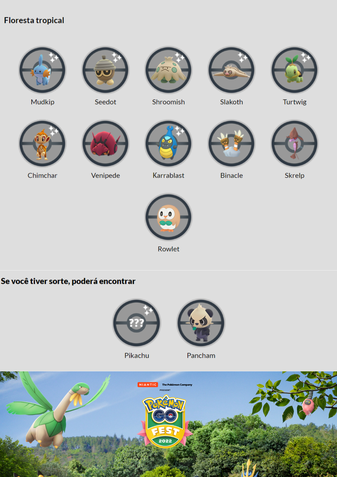 Detalhes do Pokémon Go Fest 2022 revelados para junho, Shaymin e