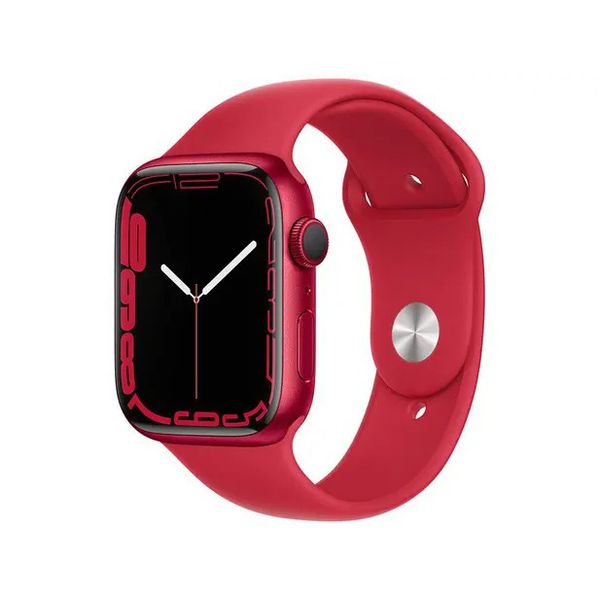 Apple Watch Series 7 45mm GPS Caixa (PRODUCT)RED - Alumínio Pulseira Esportiva [CUPOM EXCLUSIVO + FRET GRÁTIS]