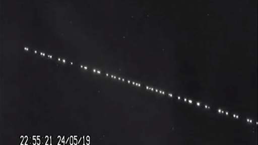 Satélites Starlink, da SpaceX, foram avistados no céu noturno (e tem vídeo!)