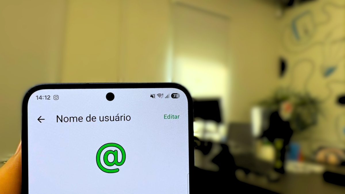 Coloque uma senha no seu nome de usuário do WhatsApp