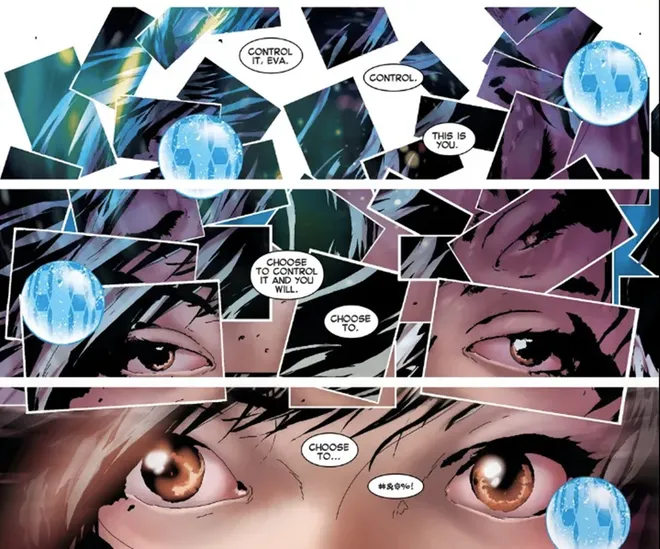 Sorrentino brinca com a percepção em trama dos X-Men (Imagem: Reprodução/Marvel Comics)