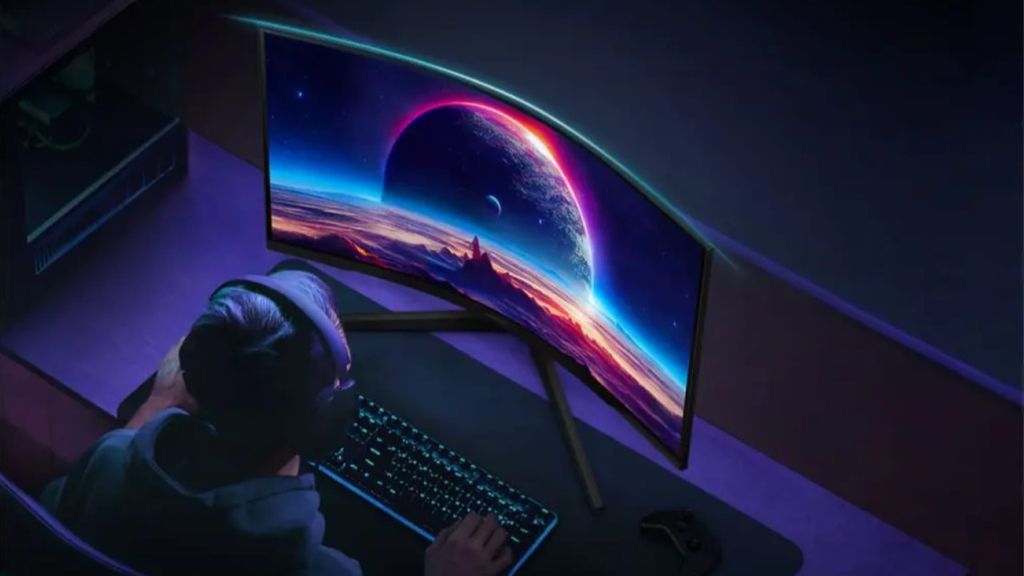 Imagem do monitor Samsung Odyssey G5