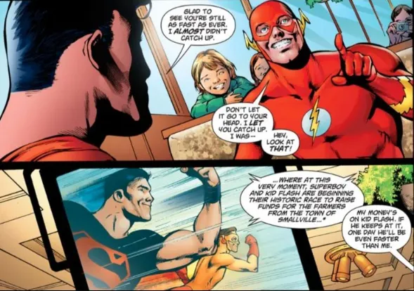 Flash acredita que personagem da DC pode ser mais rápido do que ele