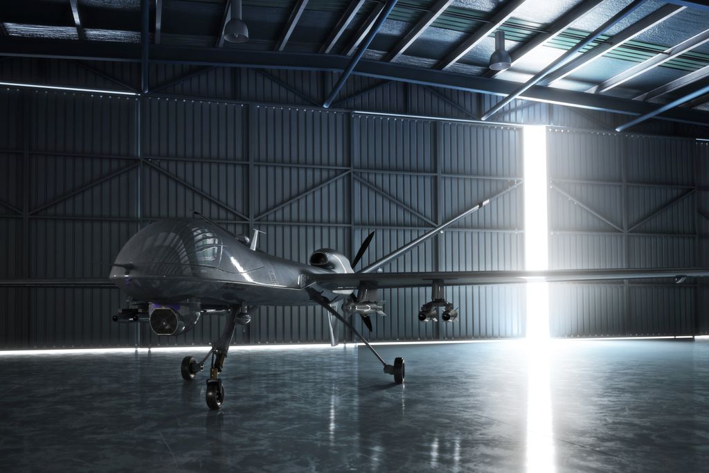 Drones serão ainda mais comuns nos conflitos armados do futuro (Imagem: Reprodução/Envato)