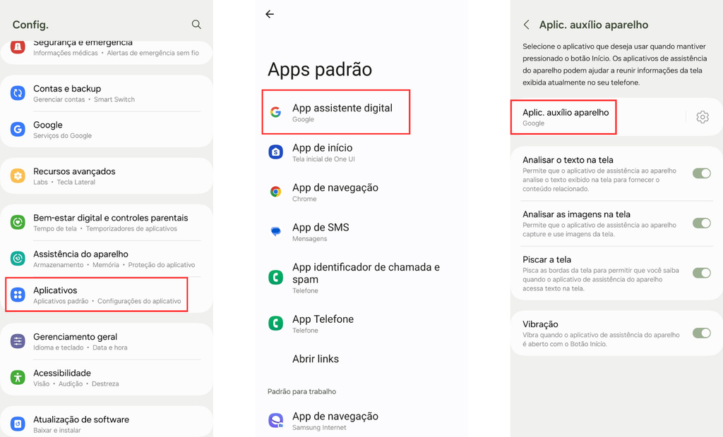 Como mudar o assistente padrão no Android (Imagem: Captura de tela/Bruno De Blasi/Canaltech)