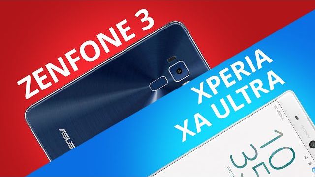 Asus Zenfone 3 vs Sony Xperia XA Ultra [Comparativo]