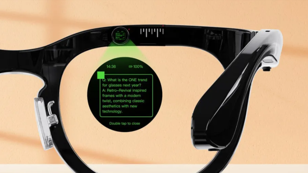Novo Google Glass? Óculos tem assistente por IA e projeta notificações ...