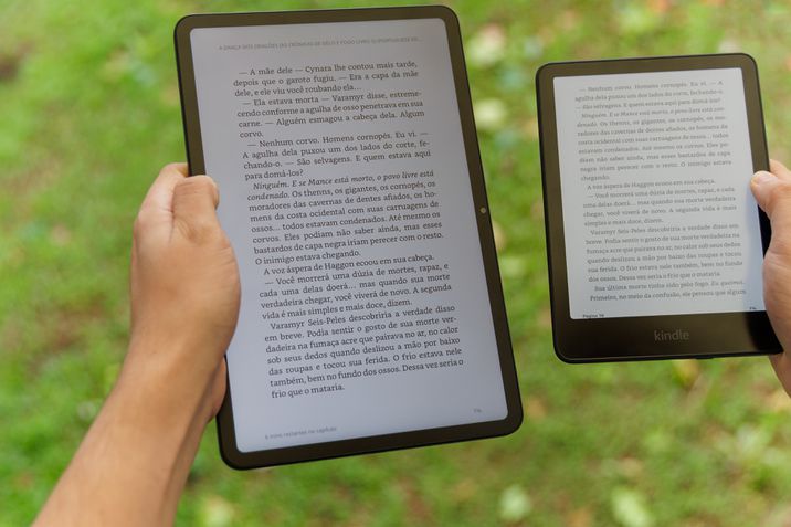 ESP - Kindle x "tablet com tela de Kindle": Qual é melhor para ler?