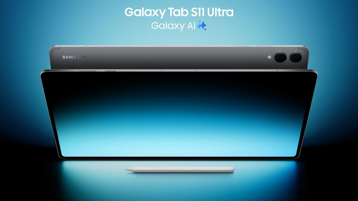 Linha Galaxy Tab S11 chega com mais desempenho e IA para turbinar produtividade
