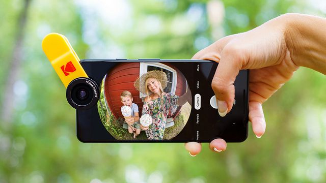 Kodak vai lançar kit de fotografia para smartphones, com lentes e acessórios