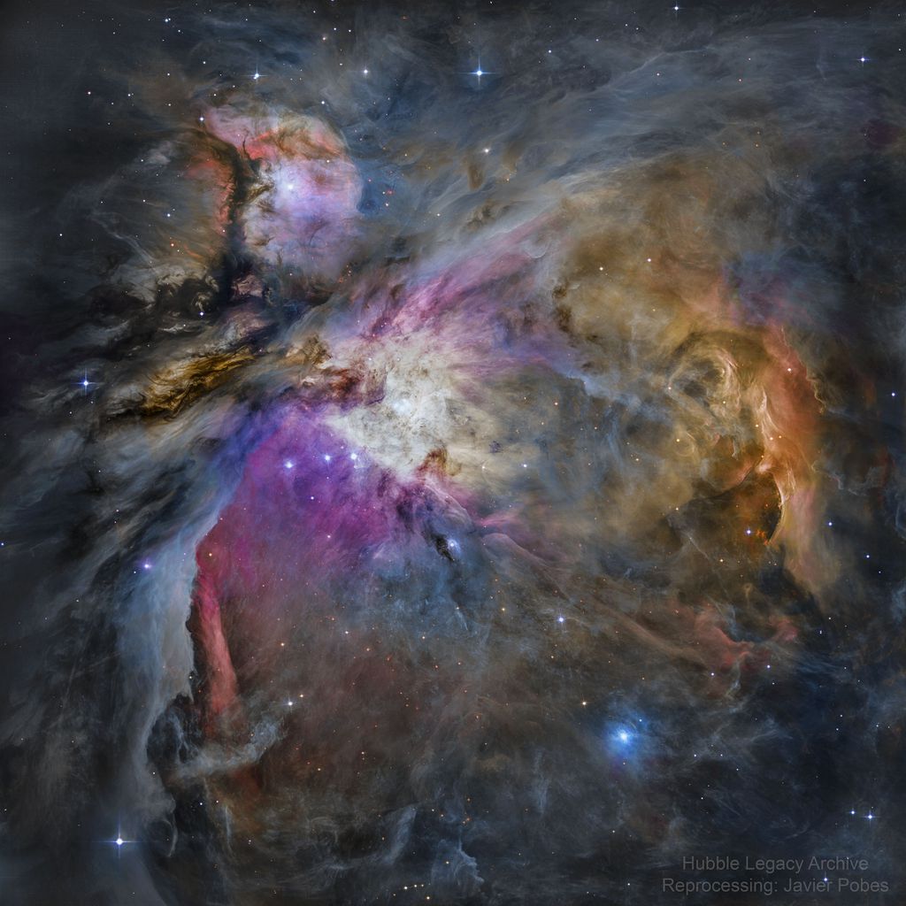 (Imagem: Reprodução/NASA, ESA, Hubble Legacy Archive/Francisco Javier Pobes Serrano)