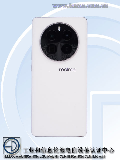 Realme GT5 Pro já apareceu em certificação com imagens e especificações (Imagem: TENAA)