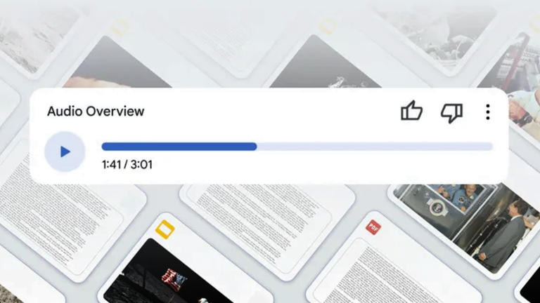 Google lanza función de «podcast» impulsada por IA en NotebookLM para la creación de resúmenes de textos