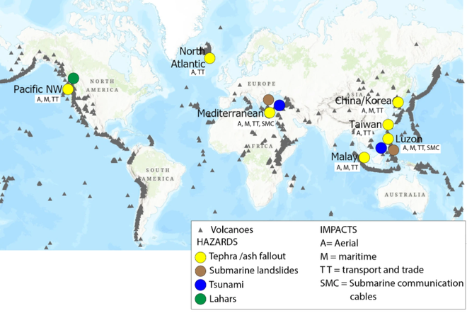 Mapa dos "pontos de aperto" (Imagem: Reprodução/Lara Mani et al.)