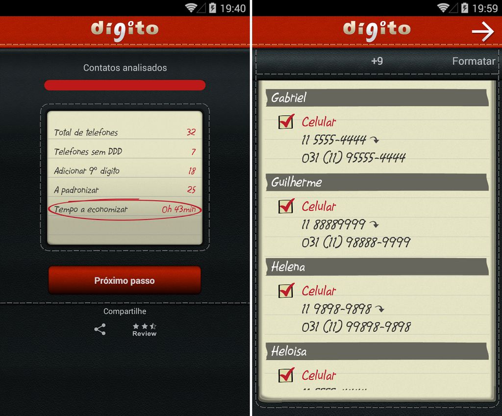 Apps para adicionar 9º dígito Apps para adicionar 9º dígito