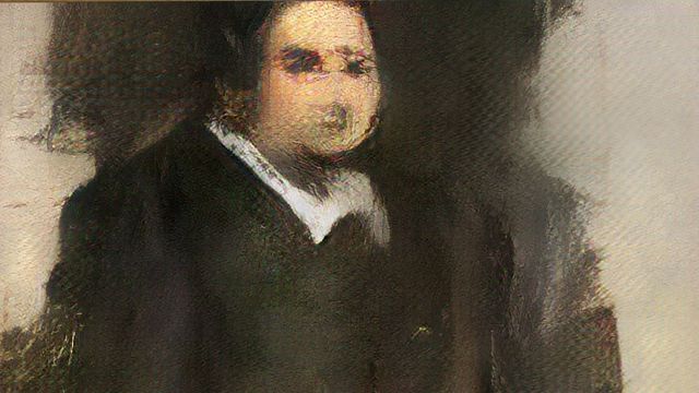 Retrato pintado por Inteligência Artificial arremata US$ 432 mil em leilão