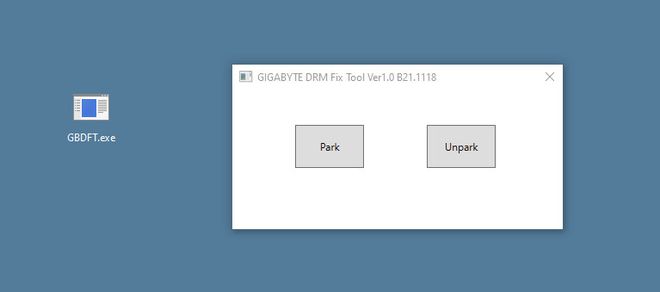Os E-Cores são desabilitados ao clicar em "Park", algo como "estacionar", e podem ser reativados ao se clicar em "Unpark" (Imagem: Reprodução/TechPowerUp)