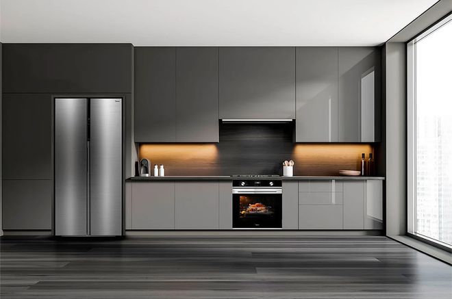Geladeira Side By Side Midea 442L