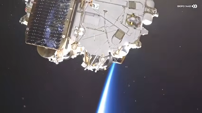 Satélite russo internet satélite