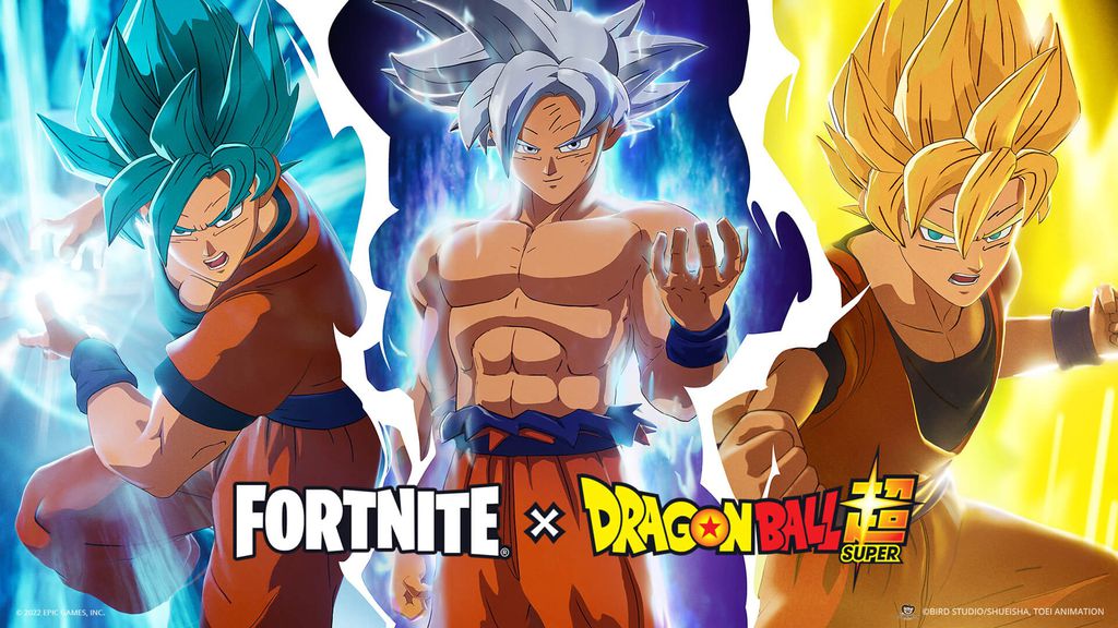 Skins de 'Dragon Ball' chegam ao 'Fortnite' e fãs agradecem