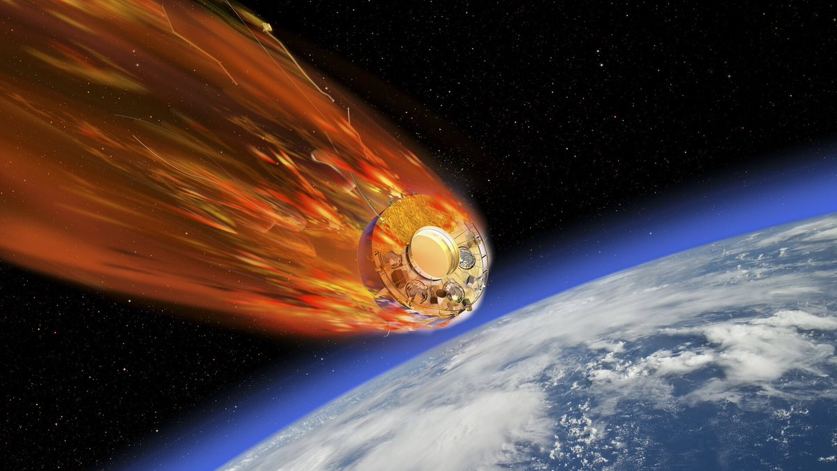 Satélite em queda é perseguido por avião com 26 câmeras para vê-lo queimar