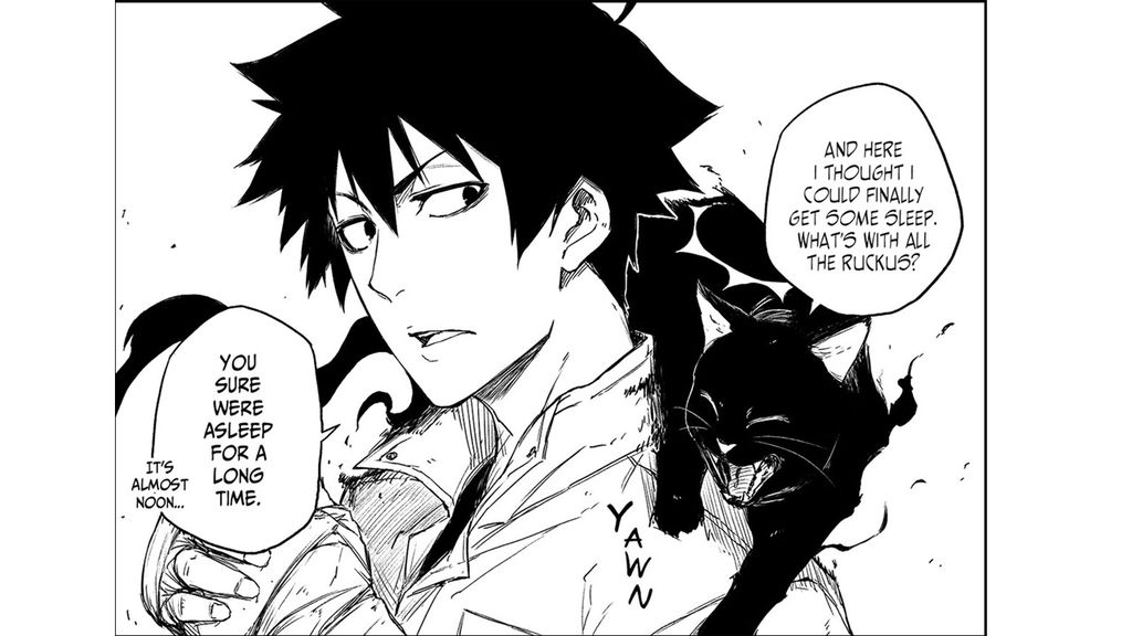 Imagem do mangá BLACK TORCH