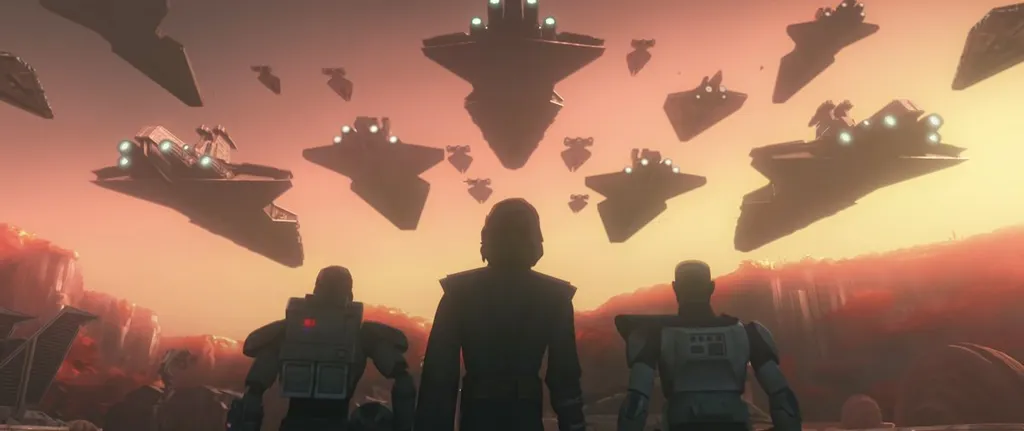 Animações Clone Wars e Rebels mostraram bem eventos passados de Mandalore (Imagem: Reprodução/Lucasfilm)