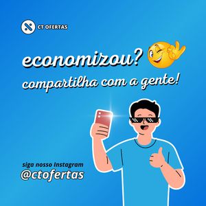 Comprou algo pelo CT Ofertas? Compartilhe uma foto com a gente 📸