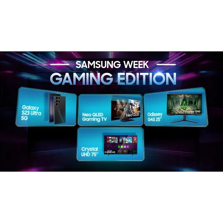 LEIA A DESCRIÇÃO] Samsung Week Gaming Edition - Compre um dos