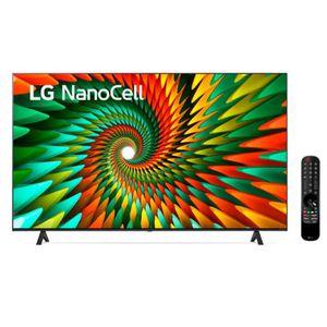 Smart TV LG 4K NanoCell 50" 50NANO77SRA Bluetooth, ThinQ AI, Alexa, Google Assistente | LEIA A DESCRIÇÃO - CASHBACK