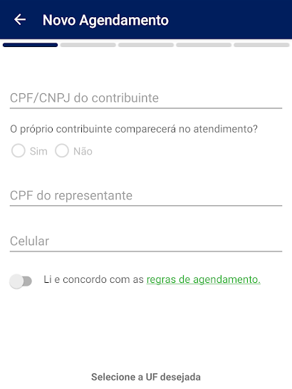 Informe CPF ou CNPJ (Imagem: André Magalhães/Captura de tela)